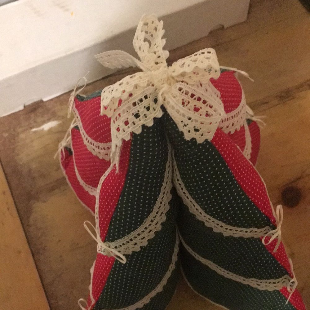 Fabric Christmas tree - Picture 4 of 9